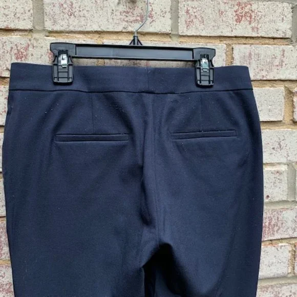 Ann Taylor navy blue ankle pants size 0P - Picture 7 of 9